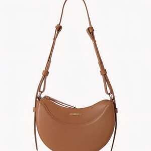 WestBronco Half Moon Crescent Shoulder Bag,New,Brown